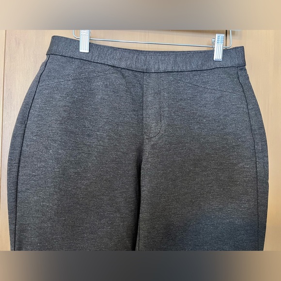 JJill Ponte Slim Leg Pants, pull on, Dark Umber Heather, misses S - Picture 4 of 9